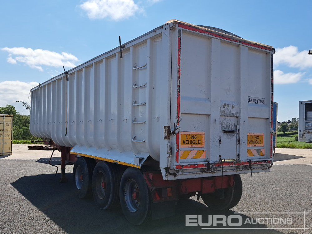 Crane Fruehauf Tri Axle Bulk Tipping Trailer - Самосвальный полуприцеп: фото 3 Crane Fruehauf Tri Axle Bulk Tipping Trailer - Самосвальный полуприцеп: фото 3