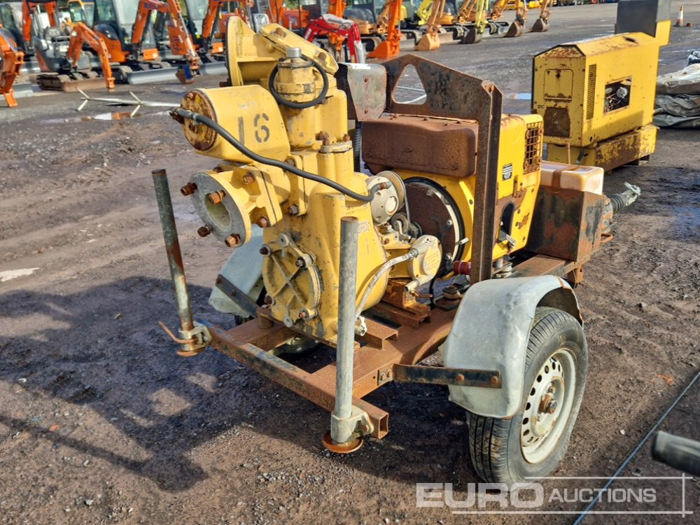 Hilta 4" Single Axle Water Pump, Hatz Engine - Насос для воды: фото 5 Hilta 4" Single Axle Water Pump, Hatz Engine - Насос для воды: фото 5