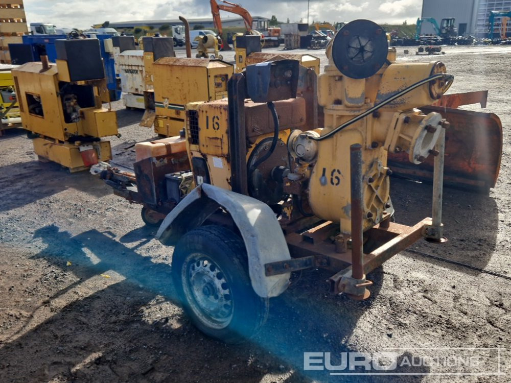 Hilta 4" Single Axle Water Pump, Hatz Engine - Насос для воды: фото 3 Hilta 4" Single Axle Water Pump, Hatz Engine - Насос для воды: фото 3