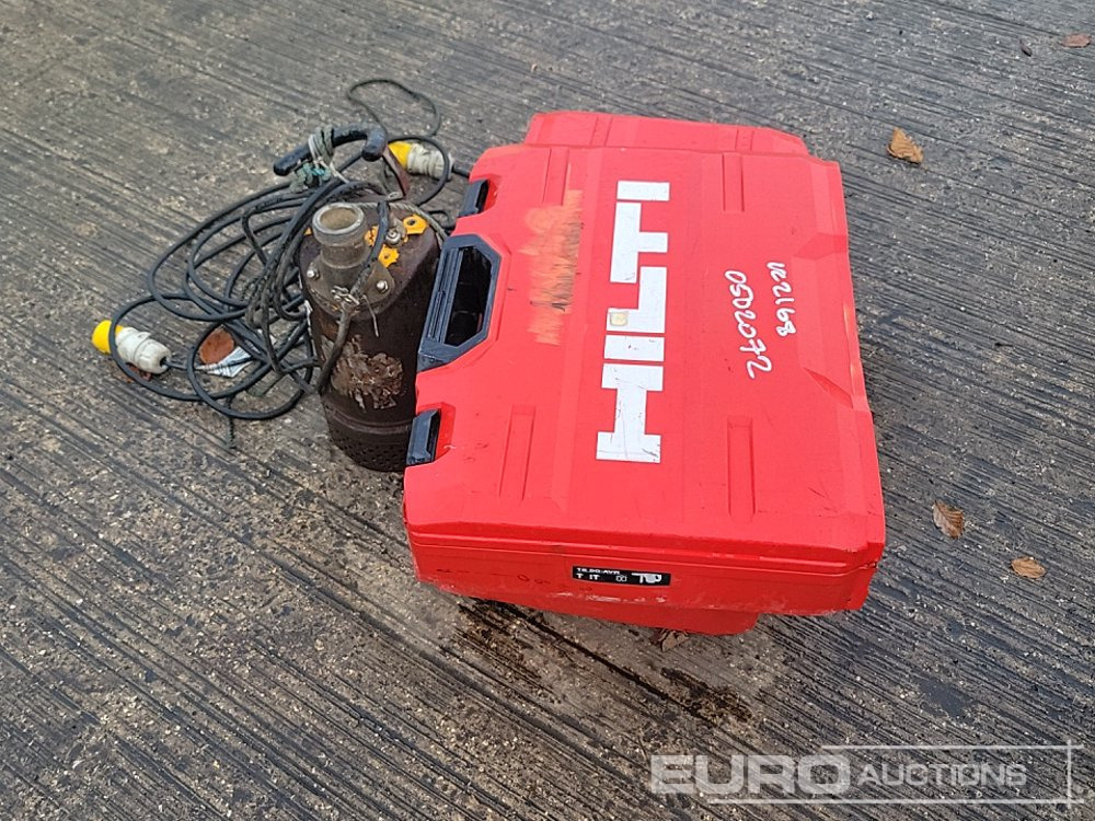 Hilti 110 Volt Hammer Drill, 110 Volt Handheld Breaker, Makita 110 Volt Diamond Core Drill, 110 Volt Water Pump - Строительное оборудование: фото 2 Hilti 110 Volt Hammer Drill, 110 Volt Handheld Breaker, Makita 110 Volt Diamond Core Drill, 110 Volt Water Pump - Строительное оборудование: фото 2