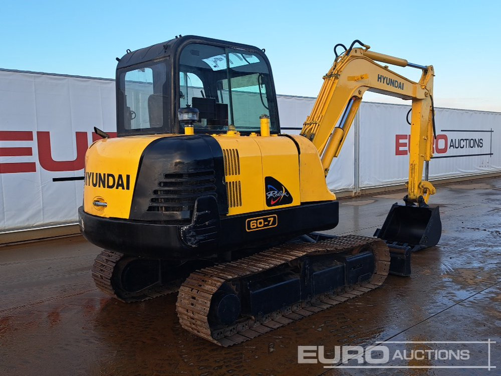 Hyundai R60-7 - Мини-экскаватор: фото 5 Hyundai R60-7 - Мини-экскаватор: фото 5