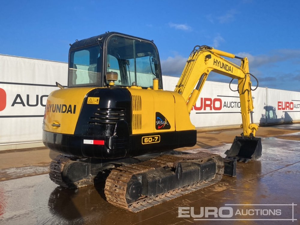 Hyundai R60-7 - Мини-экскаватор: фото 5 Hyundai R60-7 - Мини-экскаватор: фото 5