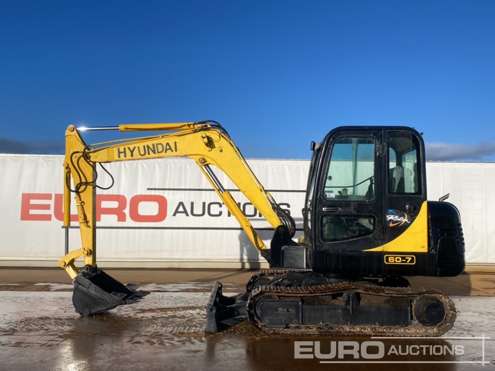 Hyundai R60-7 - Мини-экскаватор: фото 2 Hyundai R60-7 - Мини-экскаватор: фото 2