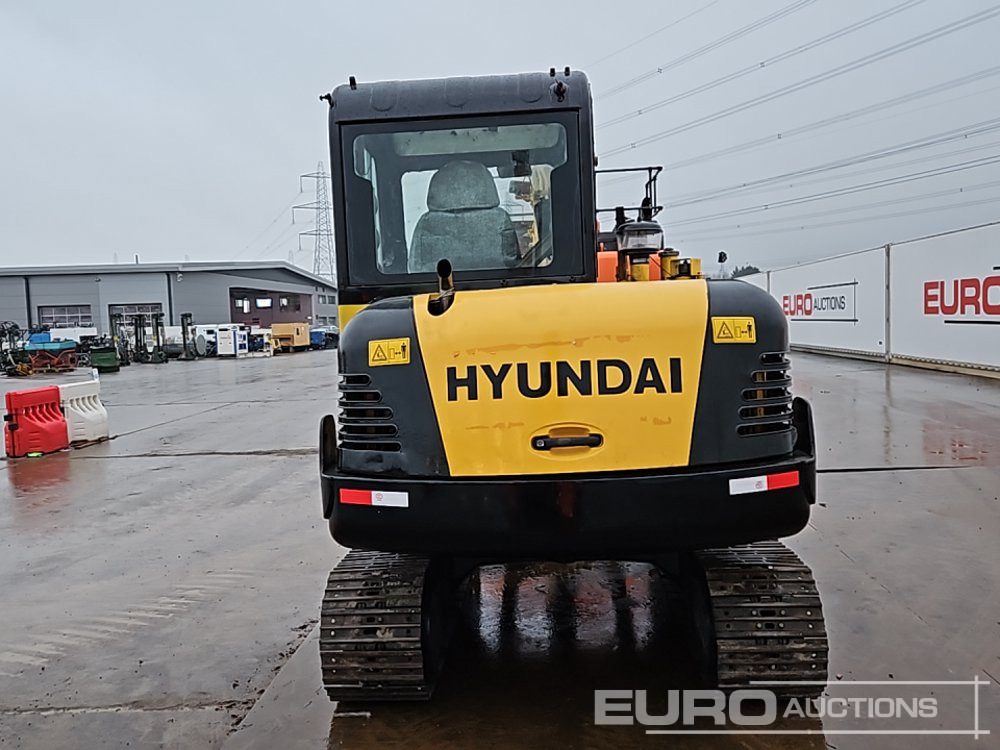 Hyundai R60-7 - Мини-экскаватор: фото 4 Hyundai R60-7 - Мини-экскаватор: фото 4