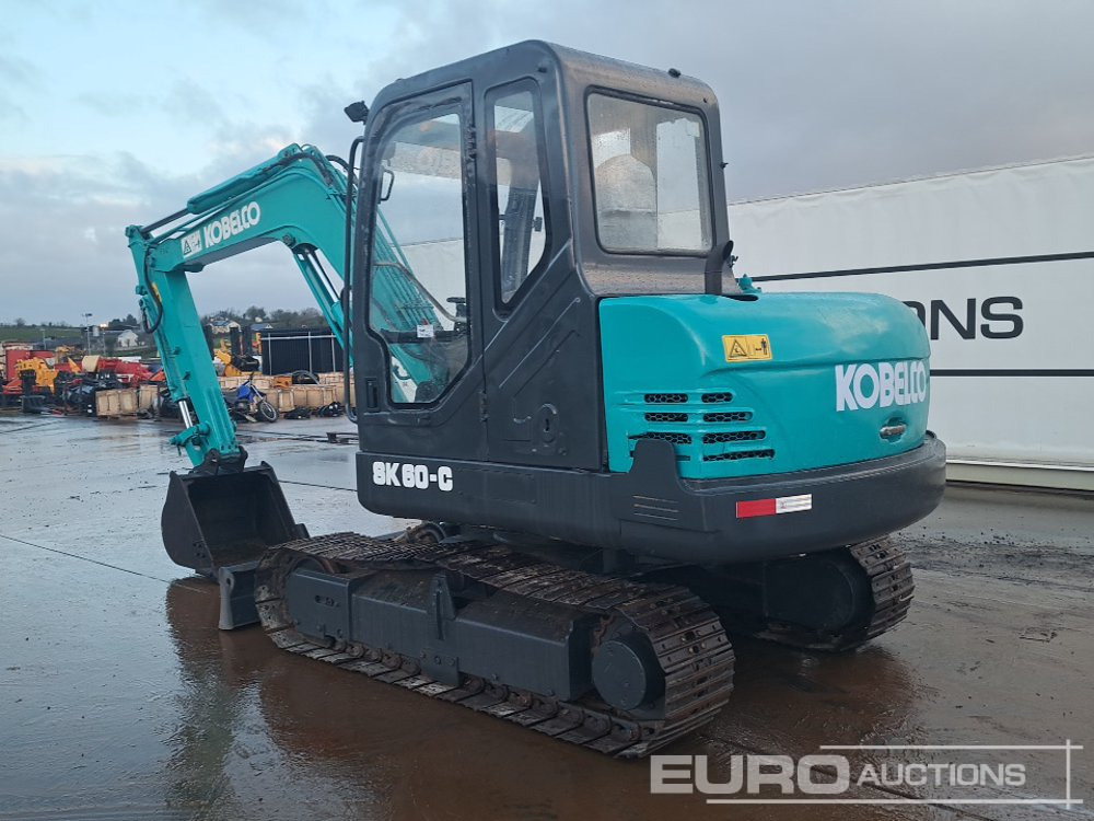 Kobelco SK60-C - Мини-экскаватор: фото 3 Kobelco SK60-C - Мини-экскаватор: фото 3