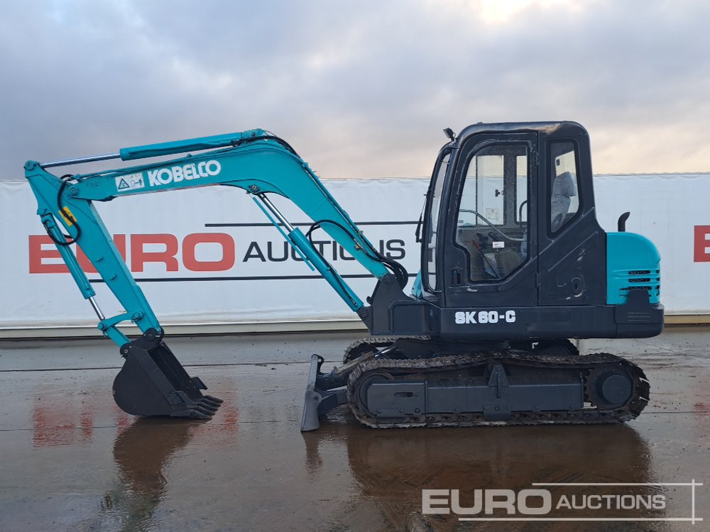 Kobelco SK60-C - Мини-экскаватор: фото 2 Kobelco SK60-C - Мини-экскаватор: фото 2