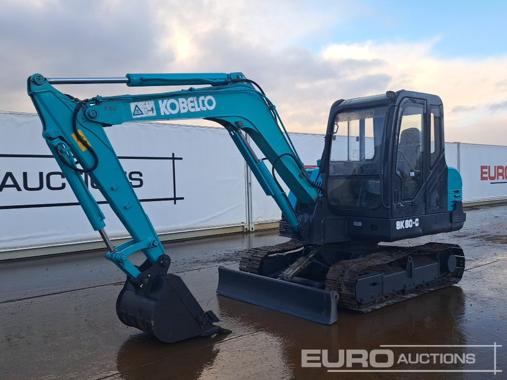 Kobelco SK60-C - Мини-экскаватор: фото 1 Kobelco SK60-C - Мини-экскаватор: фото 1