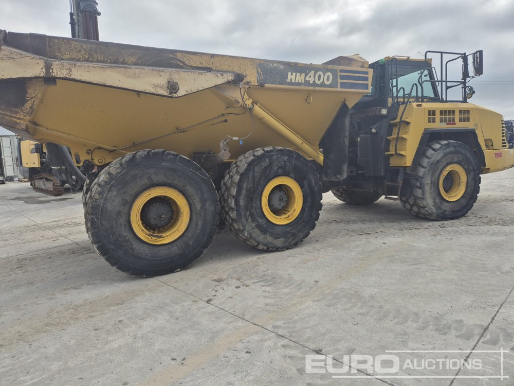 Komatsu HM400-3 - Сочленённый самосвал: фото 4 Komatsu HM400-3 - Сочленённый самосвал: фото 4