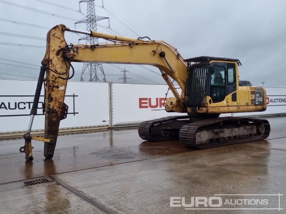 Komatsu PC210LC-8 - Гусеничный экскаватор: фото 1 Komatsu PC210LC-8 - Гусеничный экскаватор: фото 1