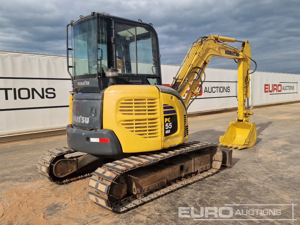 Komatsu PC55MR-2 - Мини-экскаватор: фото 5 Komatsu PC55MR-2 - Мини-экскаватор: фото 5