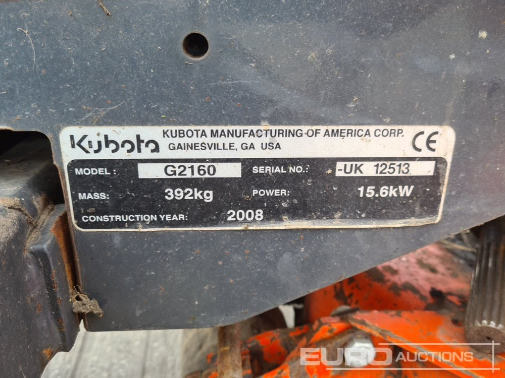 Газонокосилка Kubota G2160: фото 26