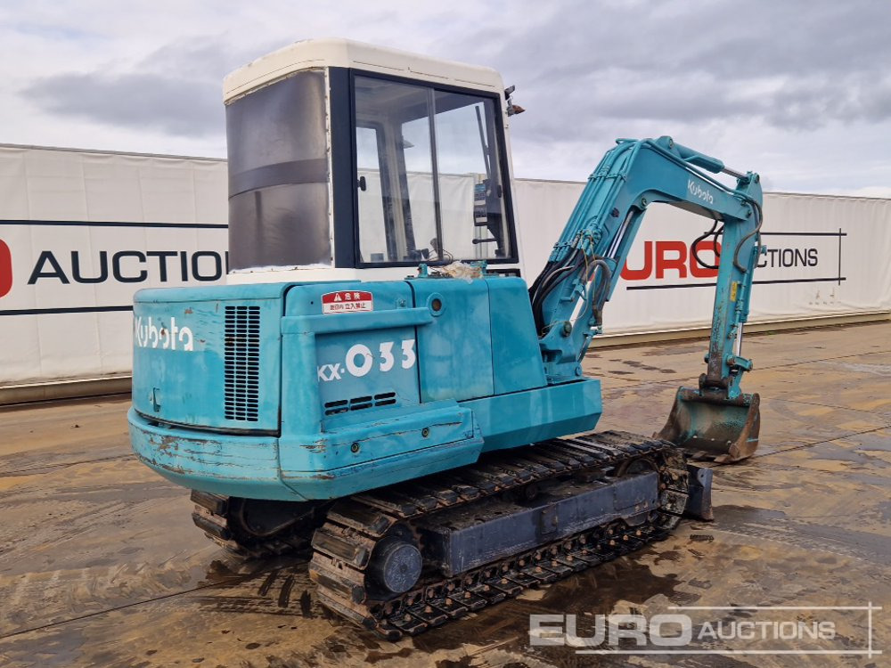 Kubota KX-033 - Мини-экскаватор: фото 5 Kubota KX-033 - Мини-экскаватор: фото 5