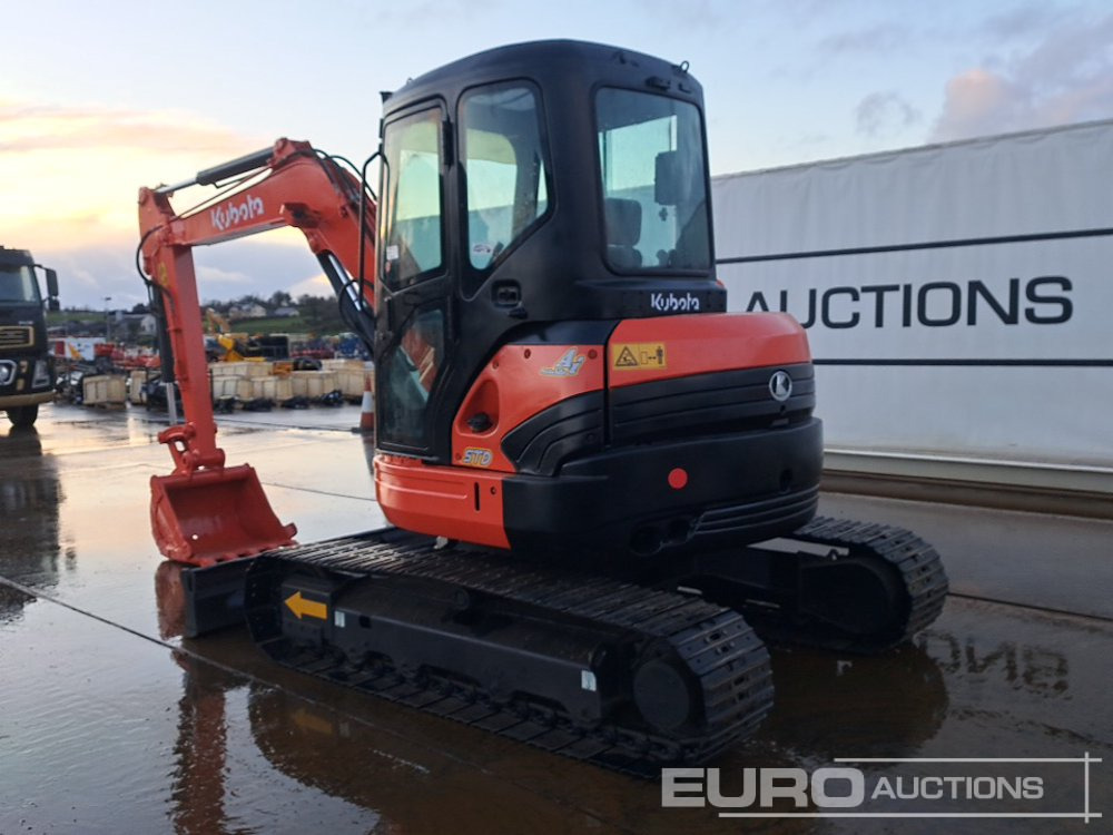 Kubota U55-4 - Мини-экскаватор: фото 3 Kubota U55-4 - Мини-экскаватор: фото 3