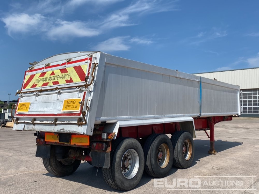 Montracon Tri Axle Aluminum Insulated Aggregate Tipping Trailer, Split Tail Door. ROR Drums, Lift Axle, Roll Over Cover - Самосвальный полуприцеп: фото 5 Montracon Tri Axle Aluminum Insulated Aggregate Tipping Trailer, Split Tail Door. ROR Drums, Lift Axle, Roll Over Cover - Самосвальный полуприцеп: фото 5