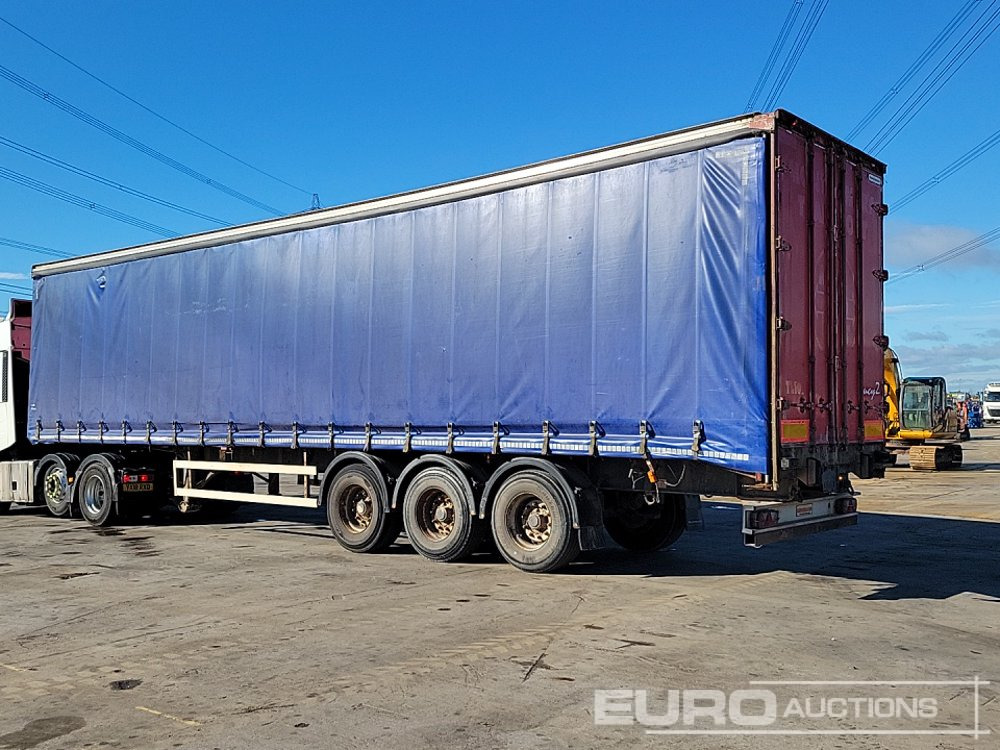 Montracon Tri Axle Curtainsider Trailer - Тентованный полуприцеп: фото 3 Montracon Tri Axle Curtainsider Trailer - Тентованный полуприцеп: фото 3