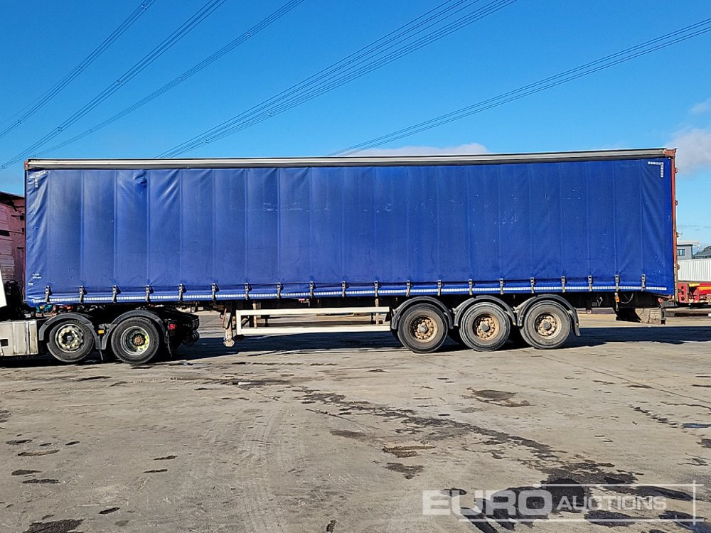 Montracon Tri Axle Curtainsider Trailer - Тентованный полуприцеп: фото 2 Montracon Tri Axle Curtainsider Trailer - Тентованный полуприцеп: фото 2