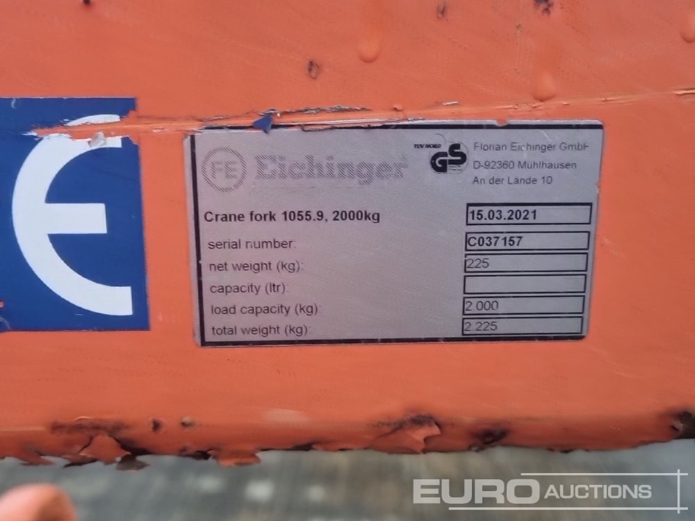 Погрузочно-разгрузочная техника 2021 Eichinger 1055.9: фото 12