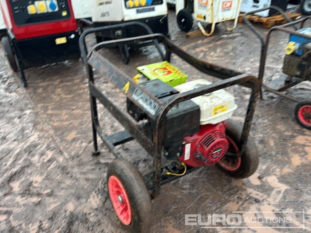 Электрогенератор Pramac E5000 Petrol Generator Honda Engine: фото 7