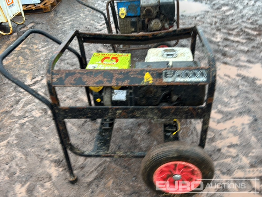 Электрогенератор Pramac E5000 Petrol Generator Honda Engine: фото 6