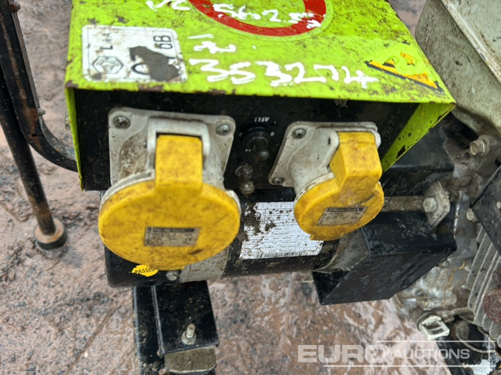 Электрогенератор Pramac E5000 Petrol Generator Honda Engine: фото 12