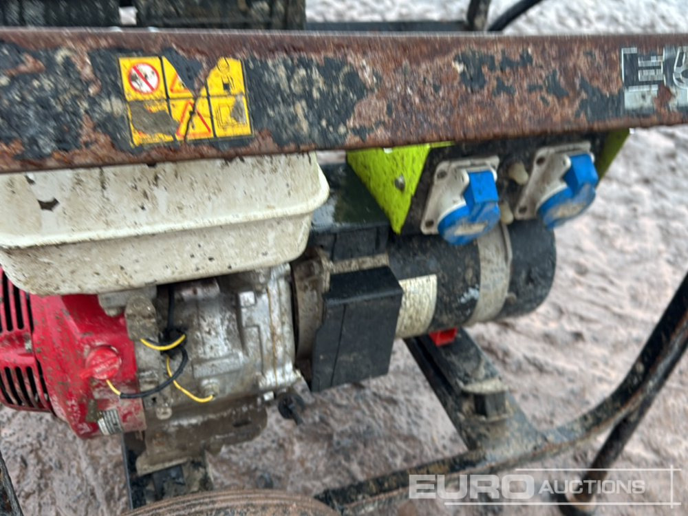 Электрогенератор Pramac E5000 Petrol Generator Honda Engine: фото 11