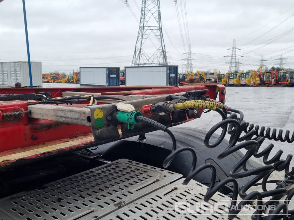 Полуприцеп бортовой/ Платформа SDC Tri Axle Sliding Skeletal Trailer (3 of): фото 26