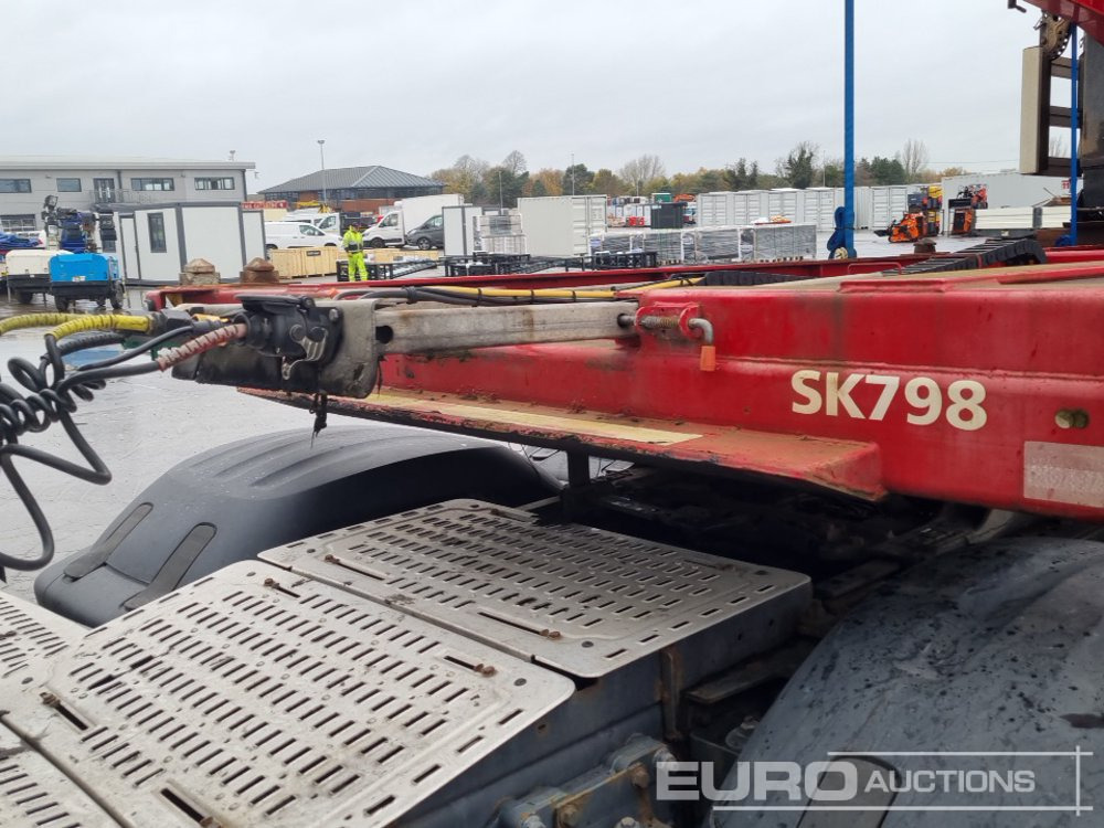 Полуприцеп бортовой/ Платформа SDC Tri Axle Sliding Skeletal Trailer (3 of): фото 33
