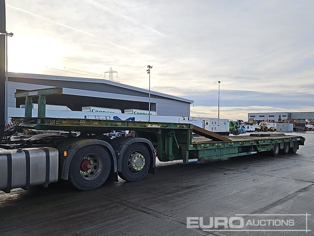 SM TRAILERS Tri Axle Extendable Stepframe Low Loader Trailer, Neck Ramps, Wheel Wells, Steel Ramps - Низкорамный полуприцеп: фото 1 SM TRAILERS Tri Axle Extendable Stepframe Low Loader Trailer, Neck Ramps, Wheel Wells, Steel Ramps - Низкорамный полуприцеп: фото 1