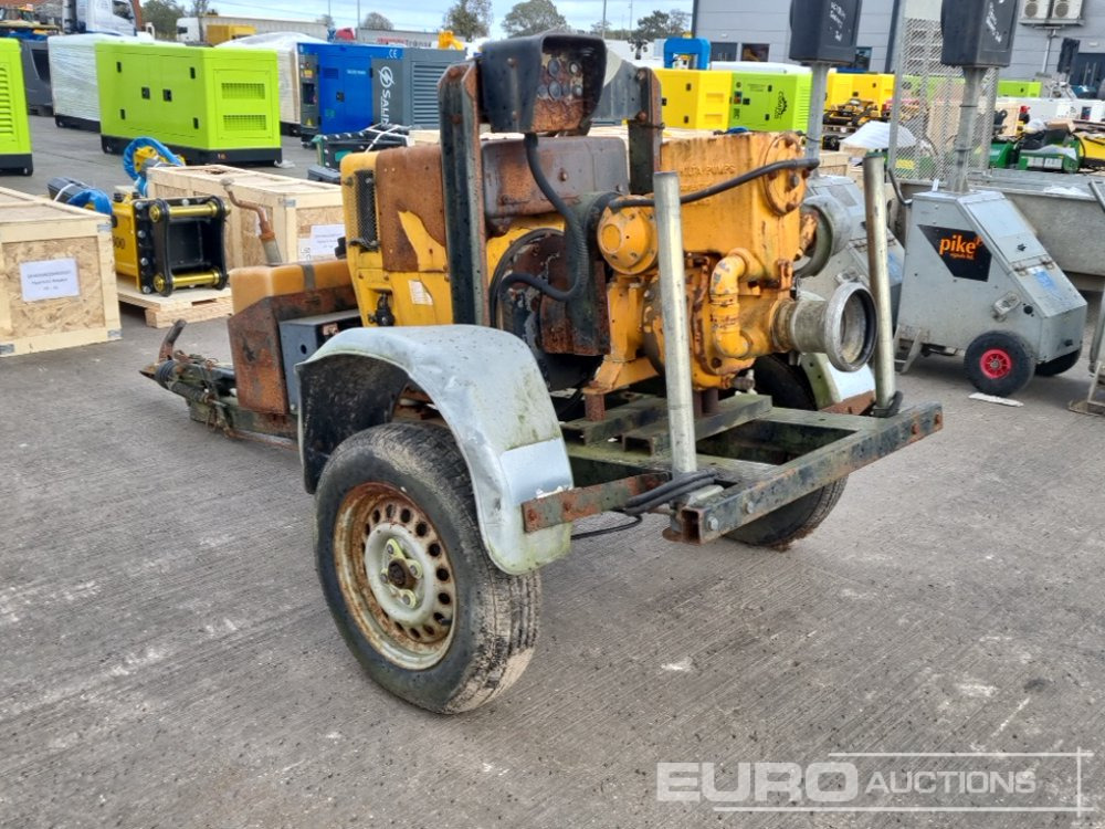 Single Axle 4" Water Pump, Hatz Engine - Насос для воды: фото 3 Single Axle 4" Water Pump, Hatz Engine - Насос для воды: фото 3