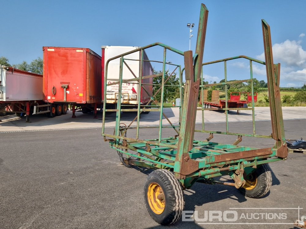 Single Axle Hydraulic Bale Trailer - Сельскохозяйственный прицеп: фото 4 Single Axle Hydraulic Bale Trailer - Сельскохозяйственный прицеп: фото 4