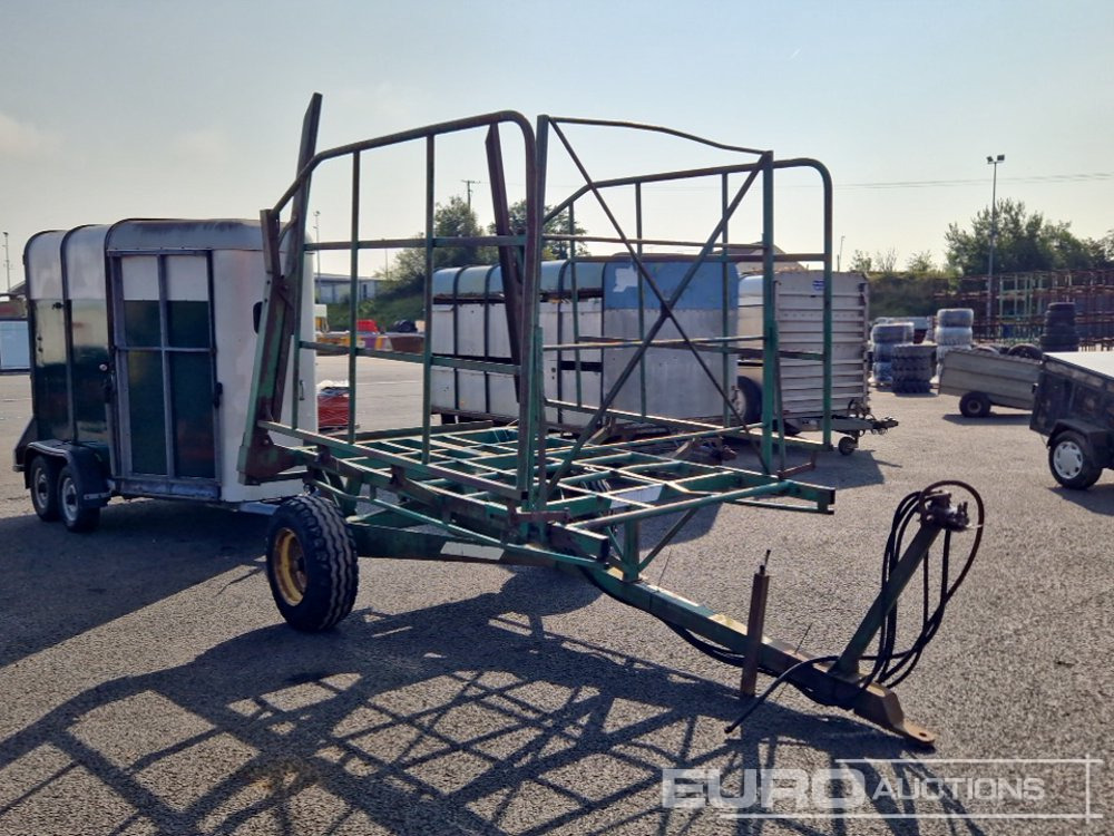 Single Axle Hydraulic Bale Trailer - Сельскохозяйственный прицеп: фото 1 Single Axle Hydraulic Bale Trailer - Сельскохозяйственный прицеп: фото 1