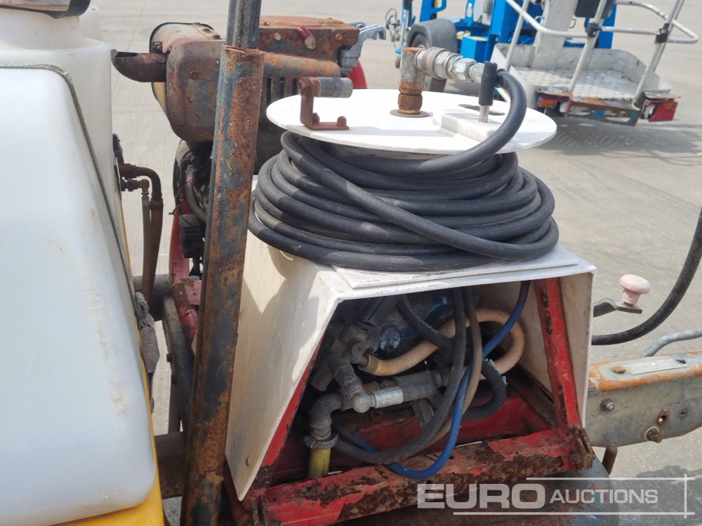 Мойка высокого давления Single Axle Plastic Water Bowser, Yanmar Pressure Washer: фото 27