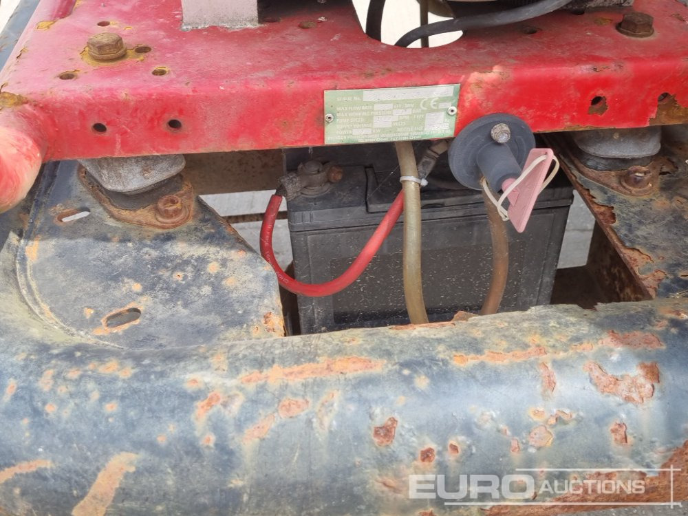 Мойка высокого давления Single Axle Plastic Water Bowser, Yanmar Pressure Washer: фото 22