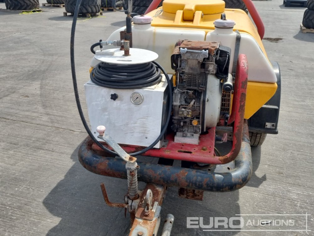 Мойка высокого давления Single Axle Plastic Water Bowser, Yanmar Pressure Washer: фото 14