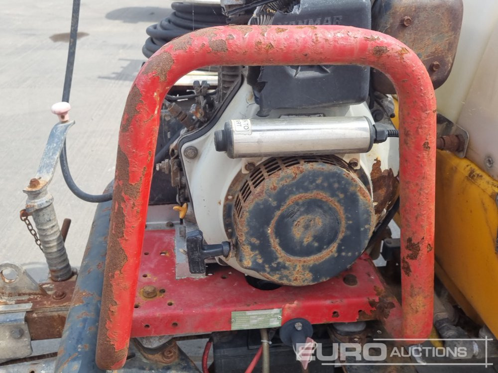 Мойка высокого давления Single Axle Plastic Water Bowser, Yanmar Pressure Washer: фото 18