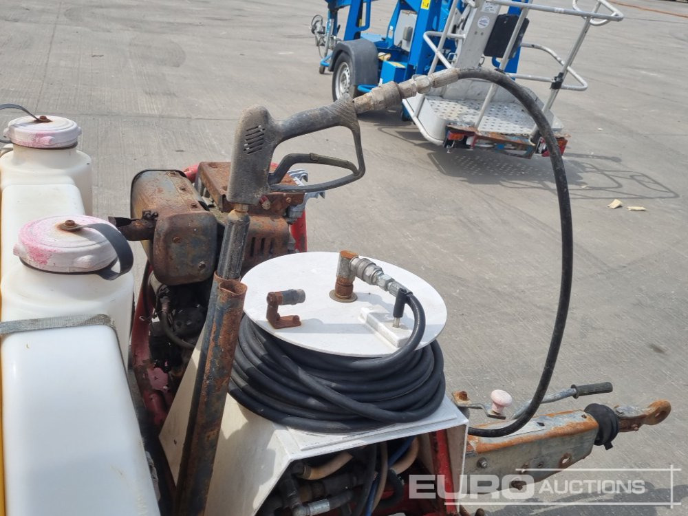 Мойка высокого давления Single Axle Plastic Water Bowser, Yanmar Pressure Washer: фото 26