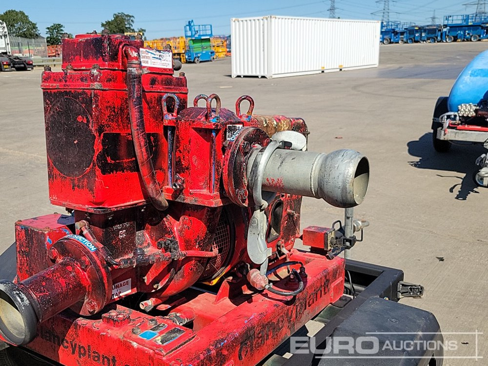 Насос для воды Sykes 4" Single Axle Waterpump, Hatz Engine: фото 21