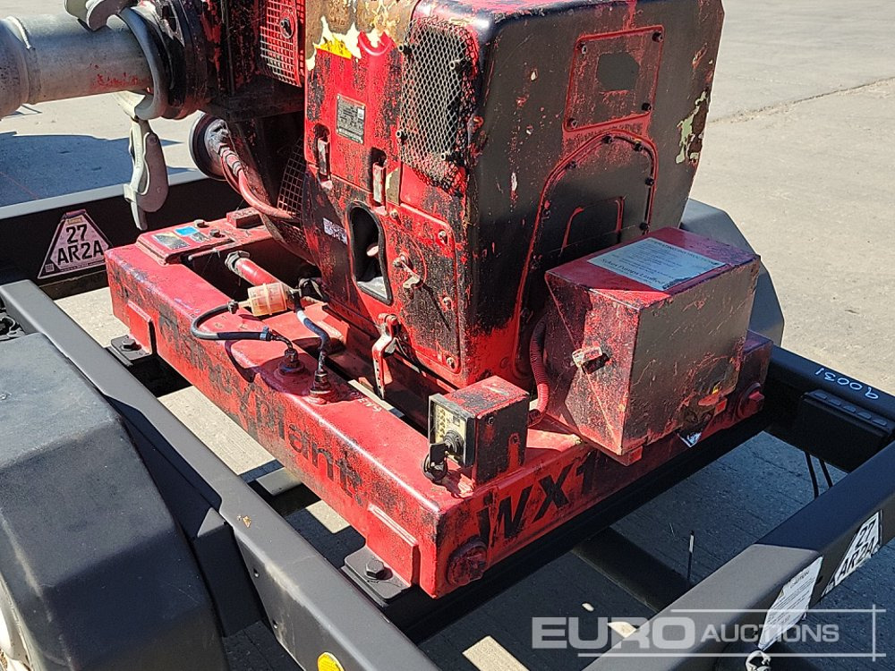 Насос для воды Sykes 4" Single Axle Waterpump, Hatz Engine: фото 25