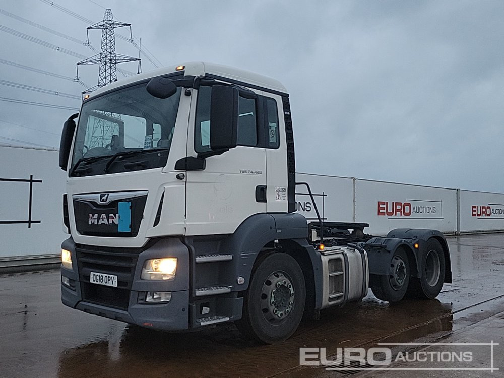 2018 MAN TGS 24.420 - Тягач: фото 1 2018 MAN TGS 24.420 - Тягач: фото 1