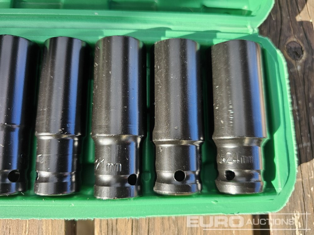 Unused 10Pcs 1/2" Deep Impact Socket Set (10mm-24mm) (2 of) - Оборудование для гаражей/ Мастерских: фото 3 Unused 10Pcs 1/2" Deep Impact Socket Set (10mm-24mm) (2 of) - Оборудование для гаражей/ Мастерских: фото 3