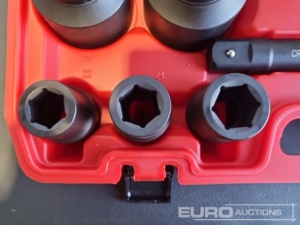 Оборудование для гаражей/ Мастерских Unused 2025 Boss 1" 17pc Pneumatic Socket Set, 8" Extension Rod: фото 9 Оборудование для гаражей/ Мастерских Unused 2025 Boss 1" 17pc Pneumatic Socket Set, 8" Extension Rod: фото 9