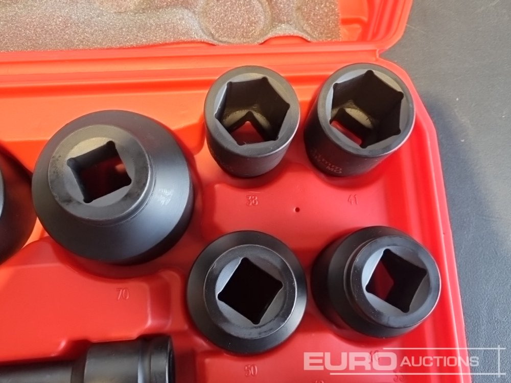 Оборудование для гаражей/ Мастерских Unused 2025 Boss 1" 17pc Pneumatic Socket Set, 8" Extension Rod: фото 7 Оборудование для гаражей/ Мастерских Unused 2025 Boss 1" 17pc Pneumatic Socket Set, 8" Extension Rod: фото 7