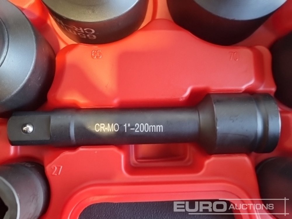 Оборудование для гаражей/ Мастерских Unused 2025 Boss 1" 17pc Pneumatic Socket Set, 8" Extension Rod: фото 8 Оборудование для гаражей/ Мастерских Unused 2025 Boss 1" 17pc Pneumatic Socket Set, 8" Extension Rod: фото 8