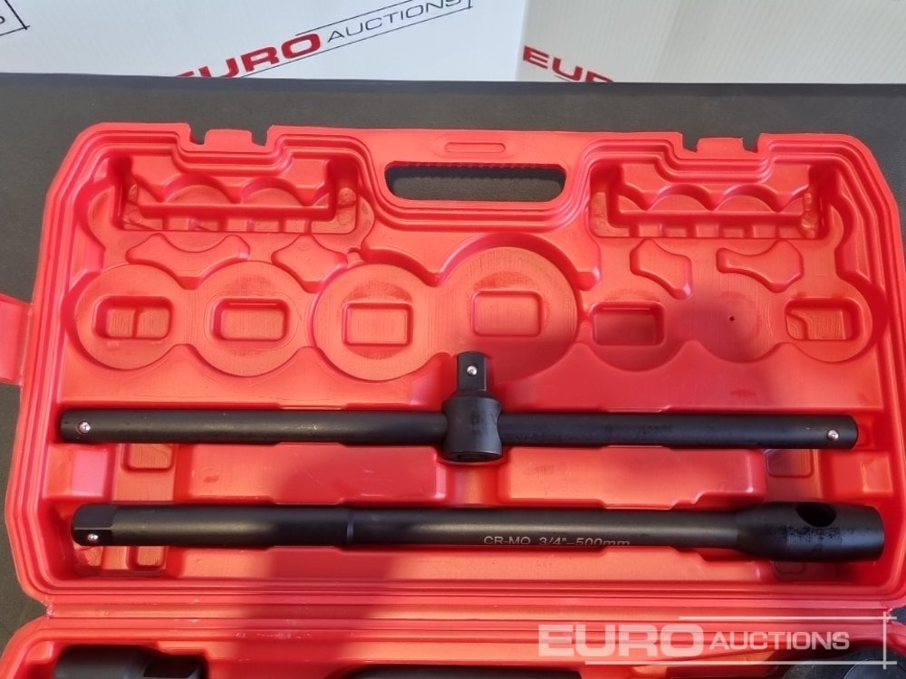 Unused 2025 Boss 3/4" 26pc Heavy Duty Pneumatic Socket Set, 4" Connecting Rod, 8" Connecting Rod Quick Ratchet Wrench, 20" Sliding Road, L Handle Sliding Head Extension Bar - Оборудование для гаражей/ Мастерских: фото 5 Unused 2025 Boss 3/4" 26pc Heavy Duty Pneumatic Socket Set, 4" Connecting Rod, 8" Connecting Rod Quick Ratchet Wrench, 20" Sliding Road, L Handle Sliding Head Extension Bar - Оборудование для гаражей/ Мастерских: фото 5