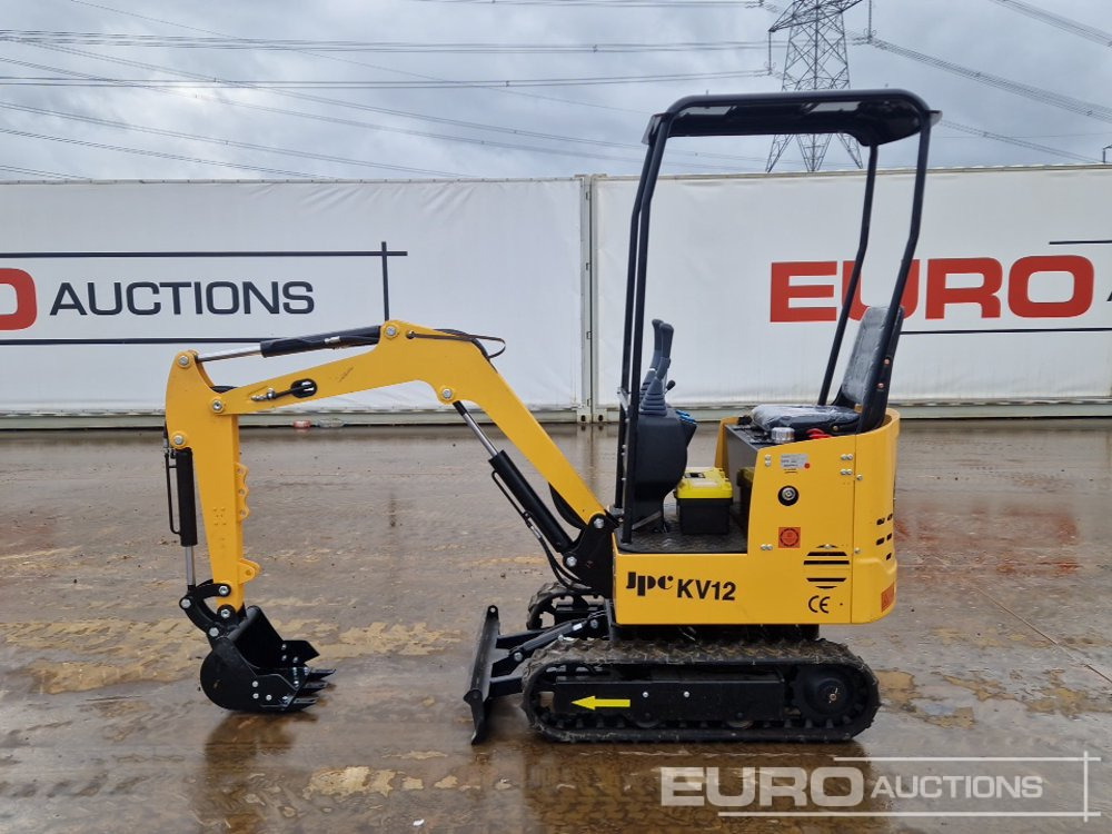 Unused 2025 JPC KV12 - Мини-экскаватор: фото 2 Unused 2025 JPC KV12 - Мини-экскаватор: фото 2
