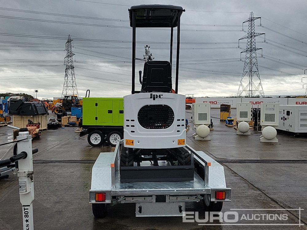 Unused 2025 JPC KV12 - Мини-экскаватор: фото 4 Unused 2025 JPC KV12 - Мини-экскаватор: фото 4