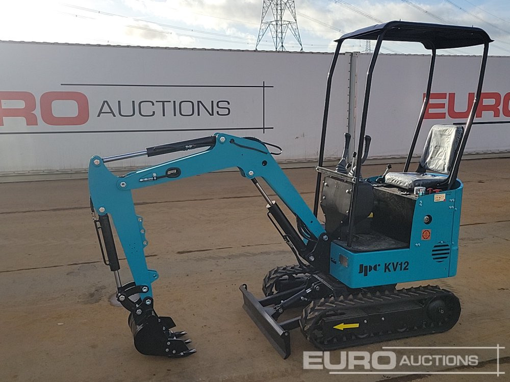 Unused 2025 JPC KV12 - Мини-экскаватор: фото 1 Unused 2025 JPC KV12 - Мини-экскаватор: фото 1