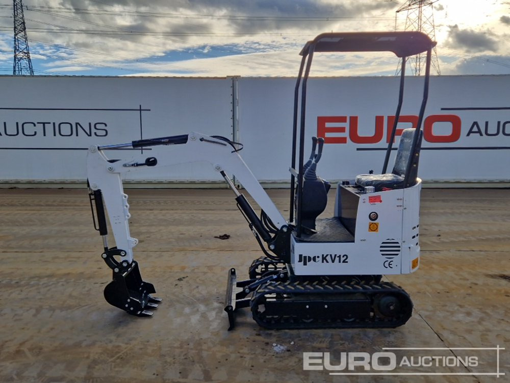 Unused 2025 JPC KV12 - Мини-экскаватор: фото 2 Unused 2025 JPC KV12 - Мини-экскаватор: фото 2