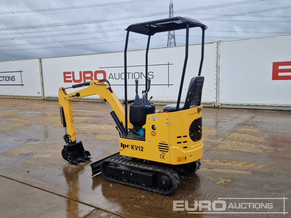 Unused 2025 JPC KV12 - Мини-экскаватор: фото 3 Unused 2025 JPC KV12 - Мини-экскаватор: фото 3