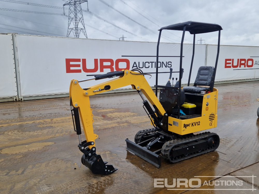 Unused 2025 JPC KV12 - Мини-экскаватор: фото 1 Unused 2025 JPC KV12 - Мини-экскаватор: фото 1